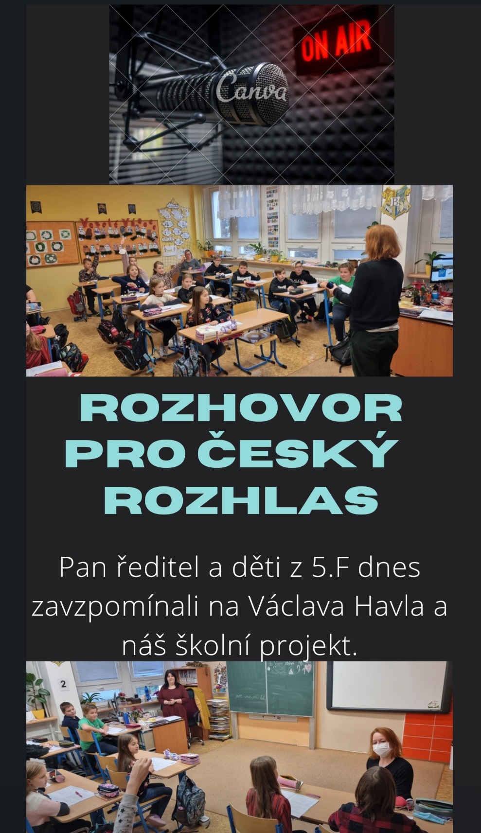 Natáčení Českého rozhlasu