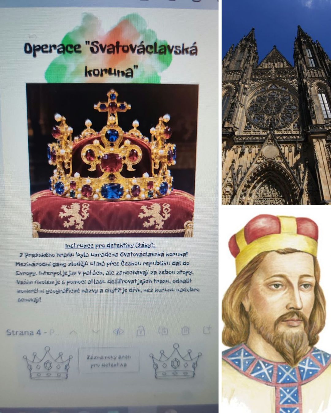Po stopách ztracené svatováclavské koruny
