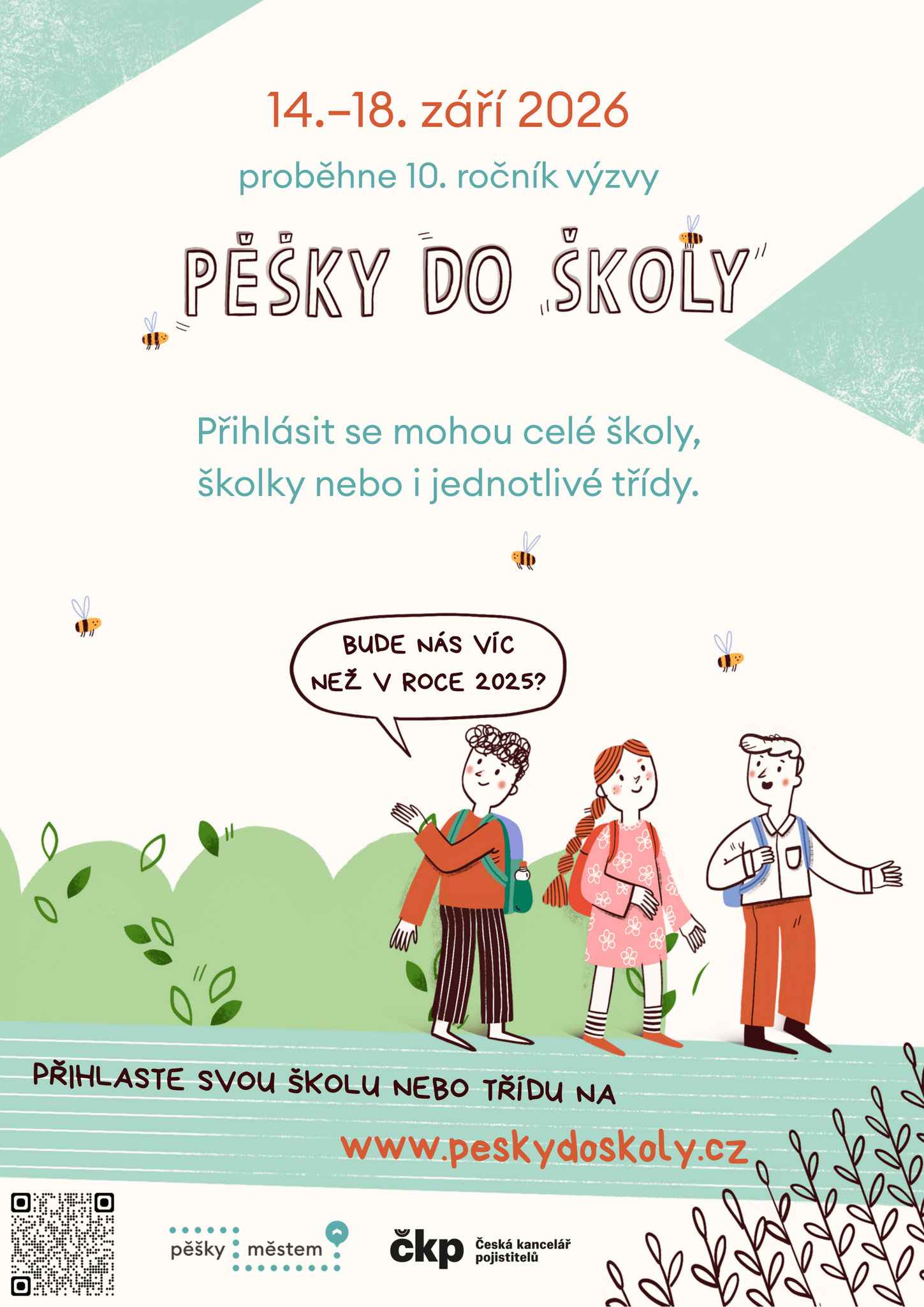 Pěšky do školy 2026