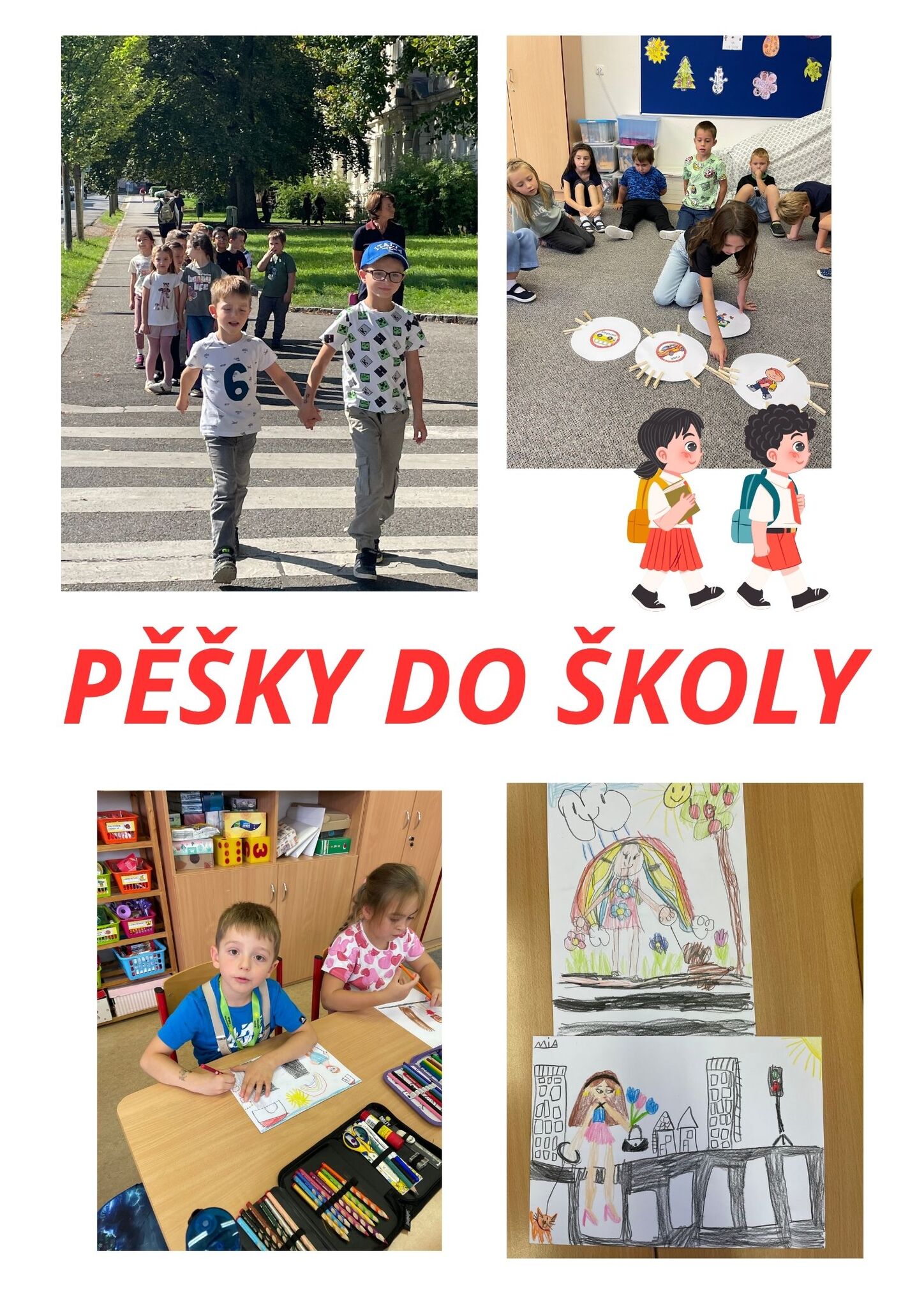 Pěšky do školy