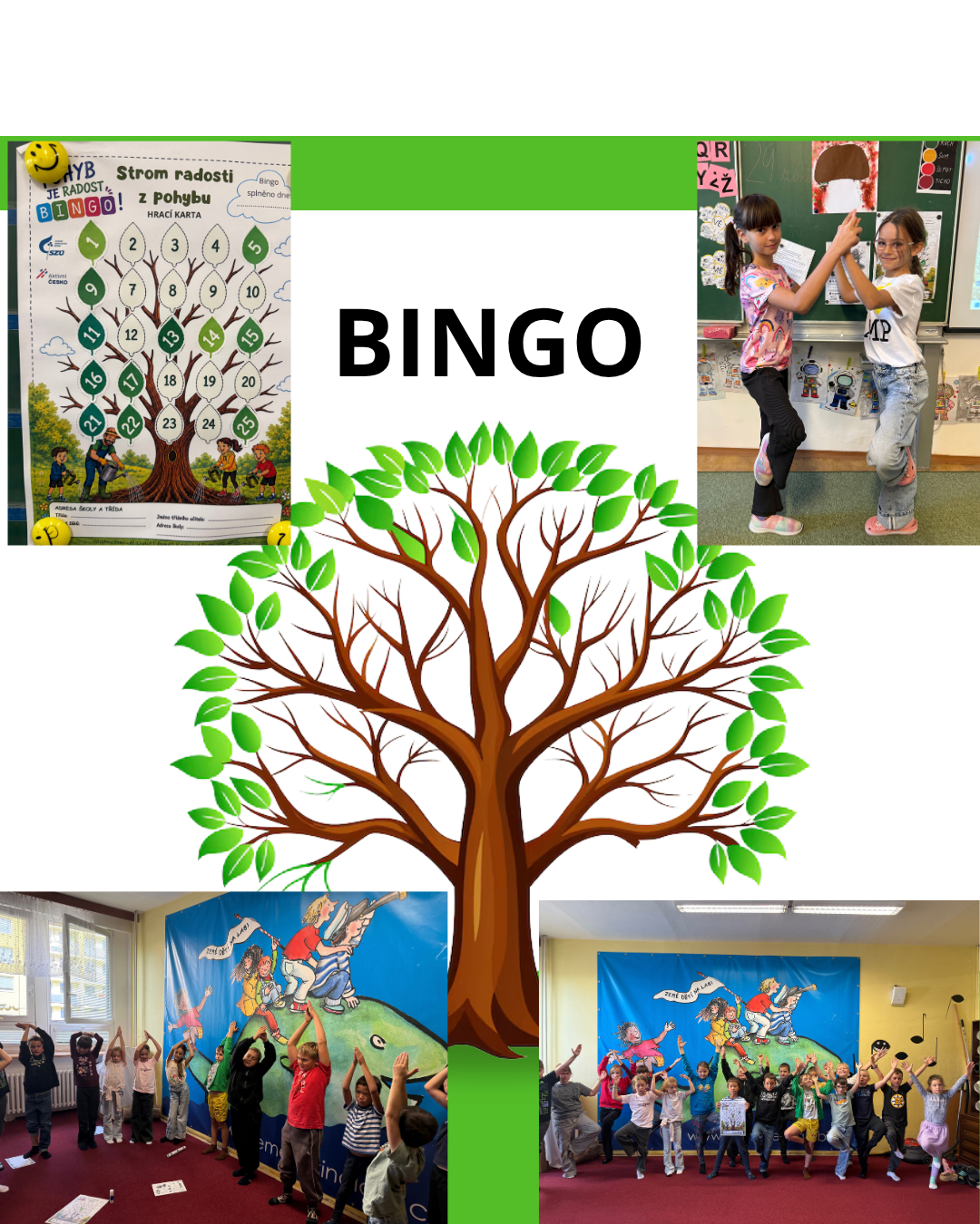 Pohyb je radost – BINGO!